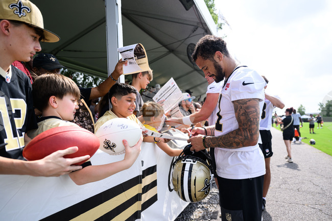 Saints Camp Football
