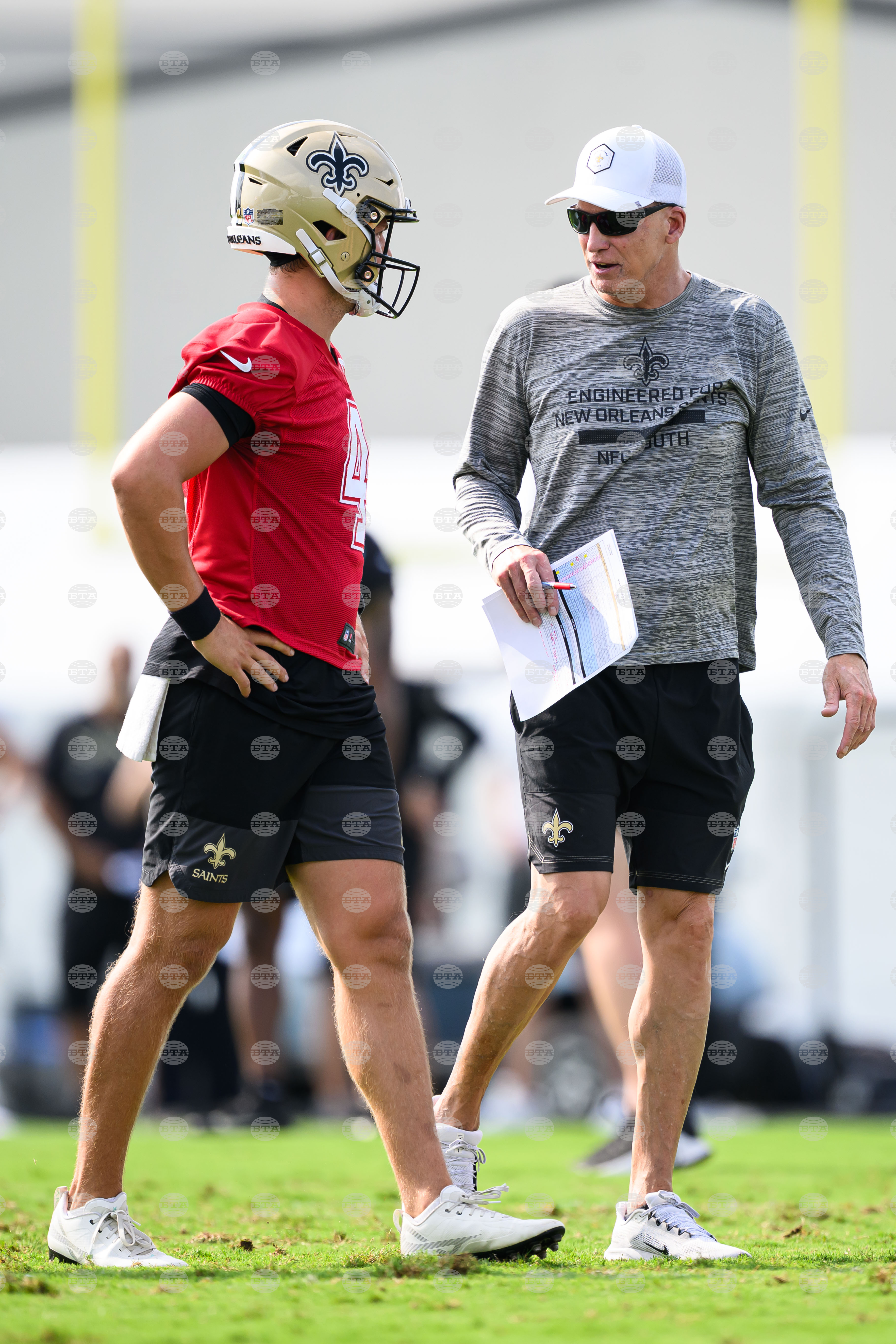 Saints Camp Football