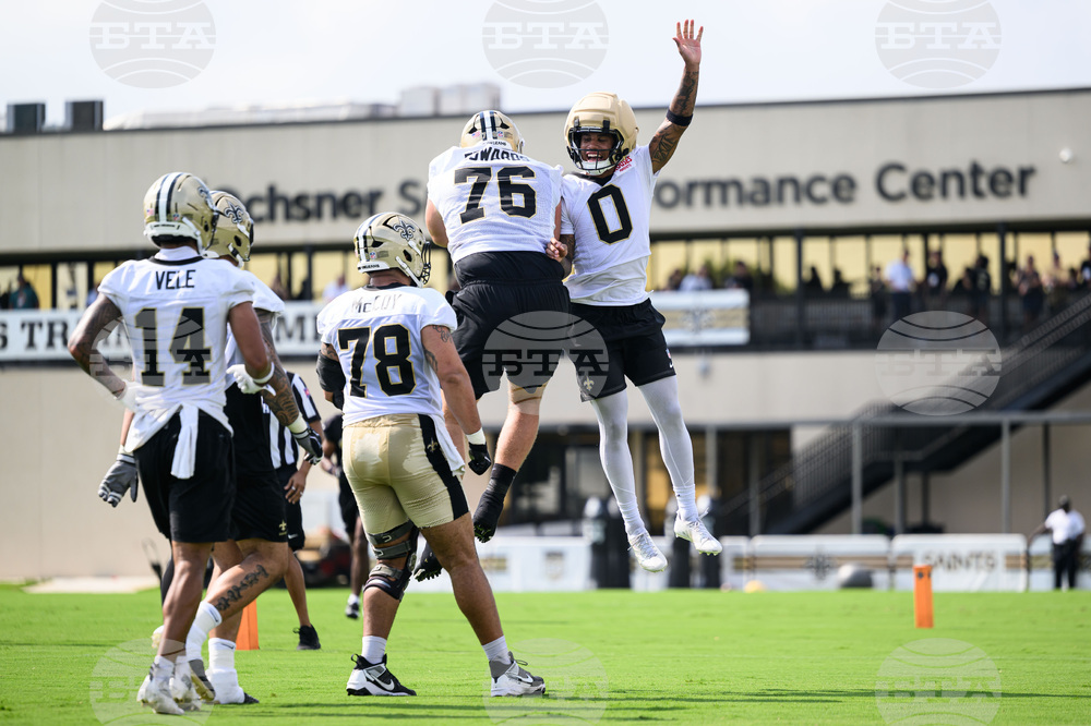 Saints Camp Football