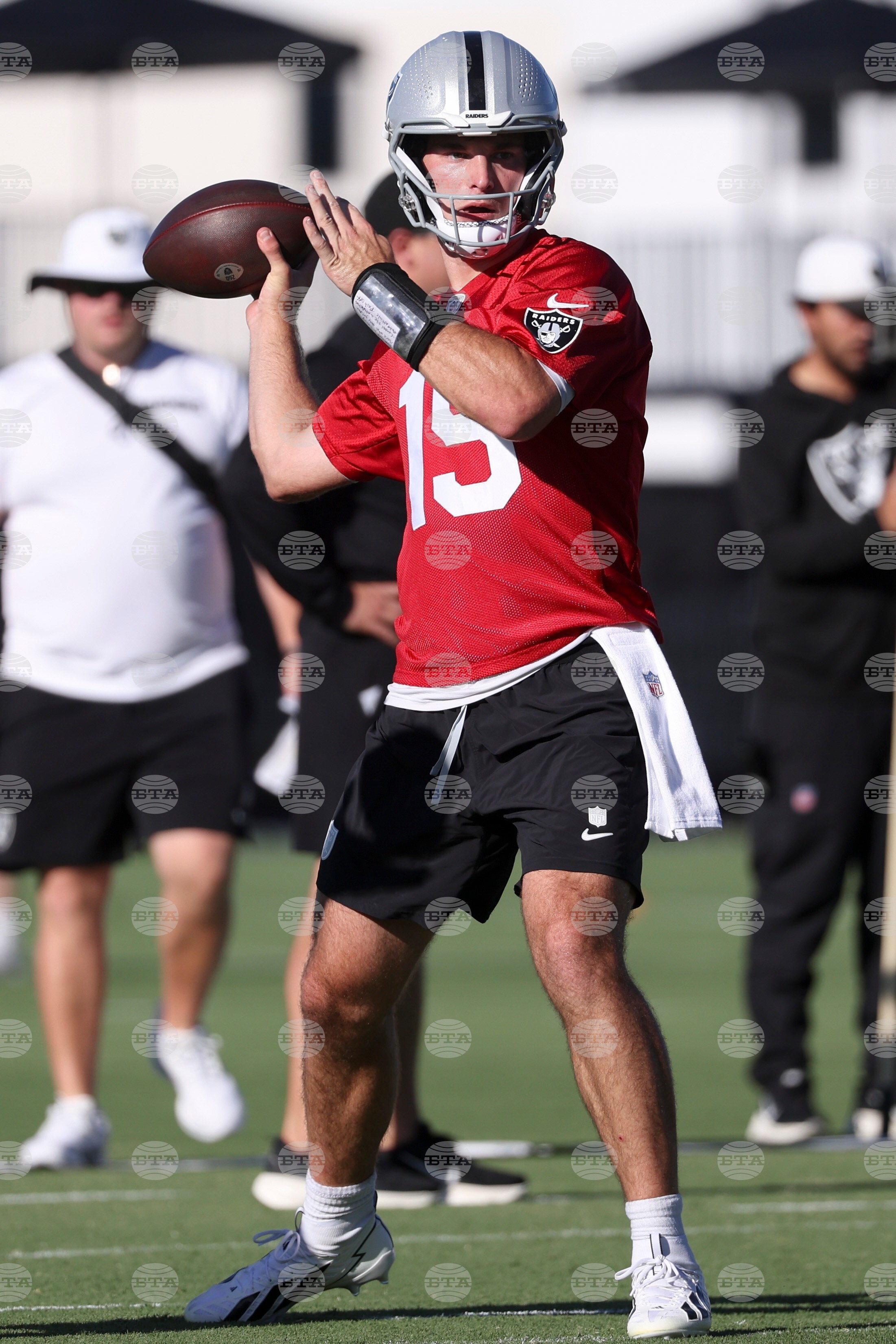 Raiders Camp Football