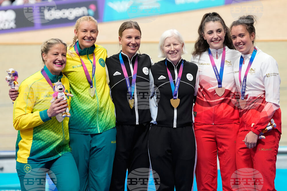 Britain Commonwealth Games Track Cycling