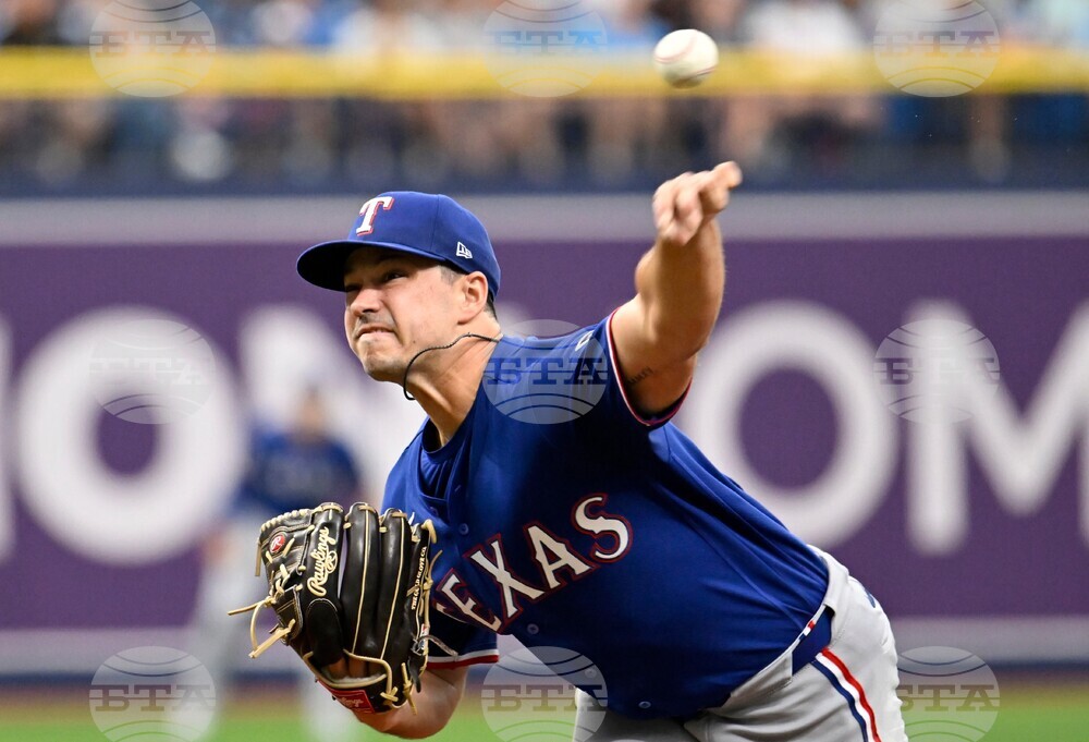 Rangers Rays Baseball