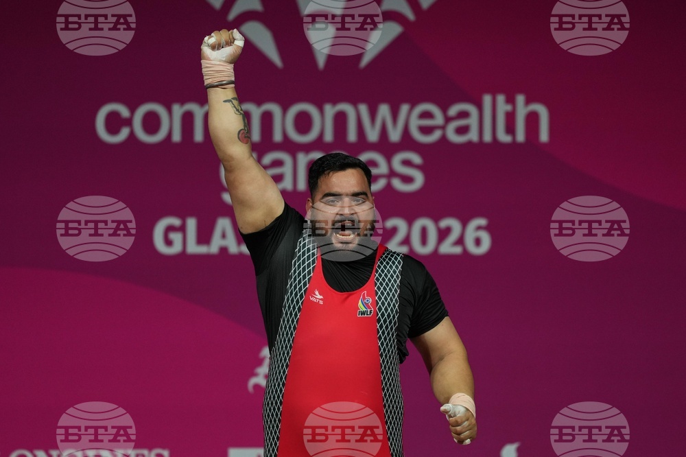 Britain Commonwealth Games Weightlifting