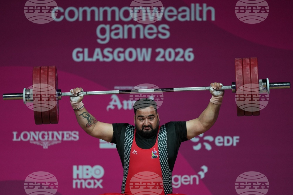 Britain Commonwealth Games Weightlifting
