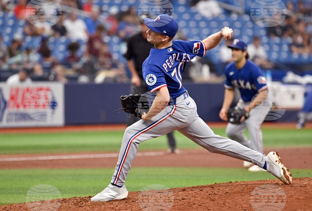 Rangers Rays Baseball