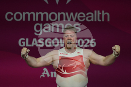 Britain Commonwealth Games Weightlifting