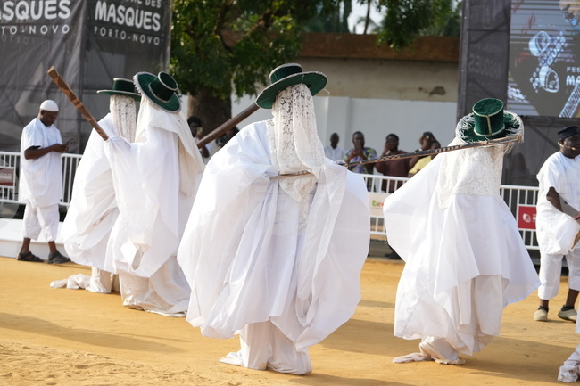 APTOPIX Benin Mask Festival