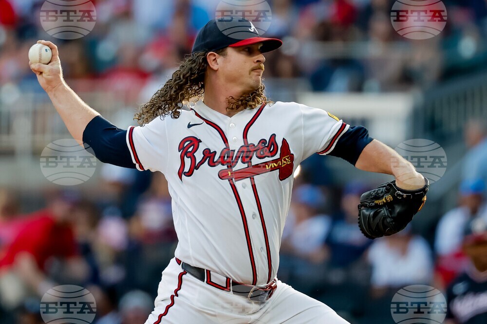 Nationals Braves Baseball