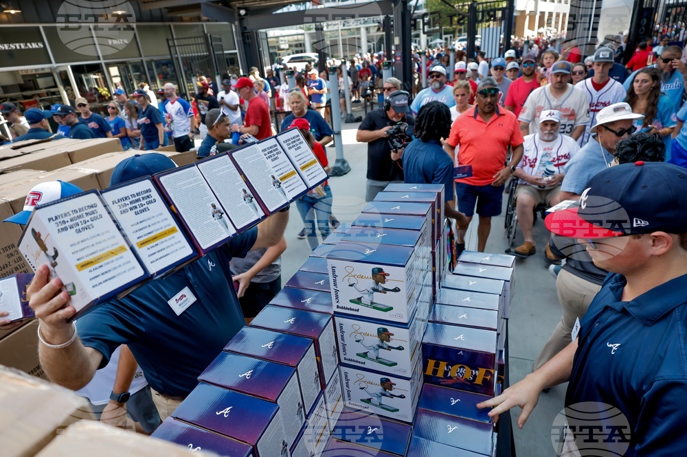 Nationals Braves Baseball