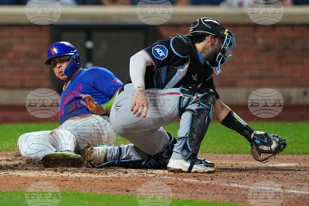 Marlins Mets Baseball