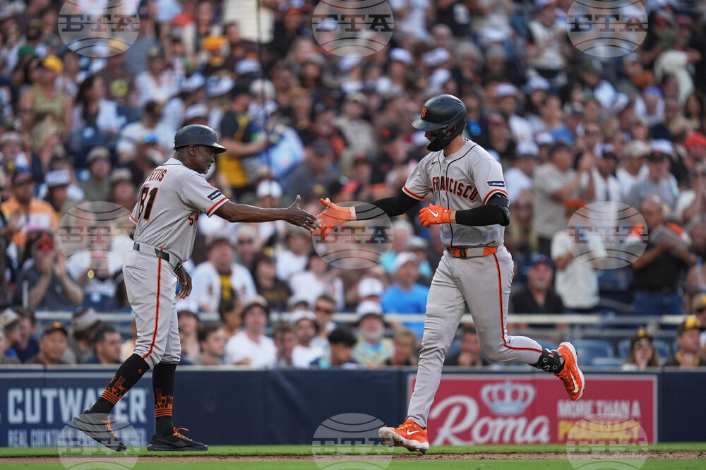 Giants Padres Baseball