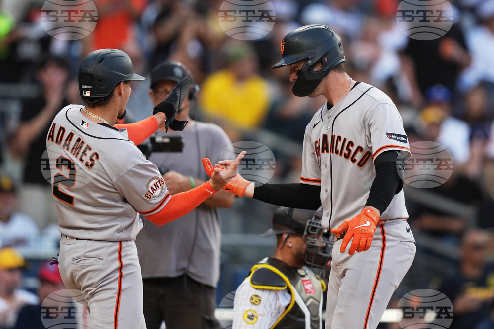 Giants Padres Baseball