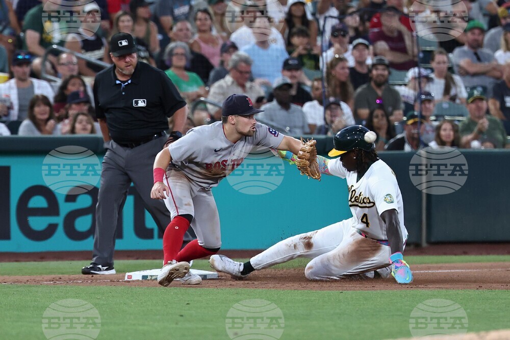 Red Sox Athletics Baseball