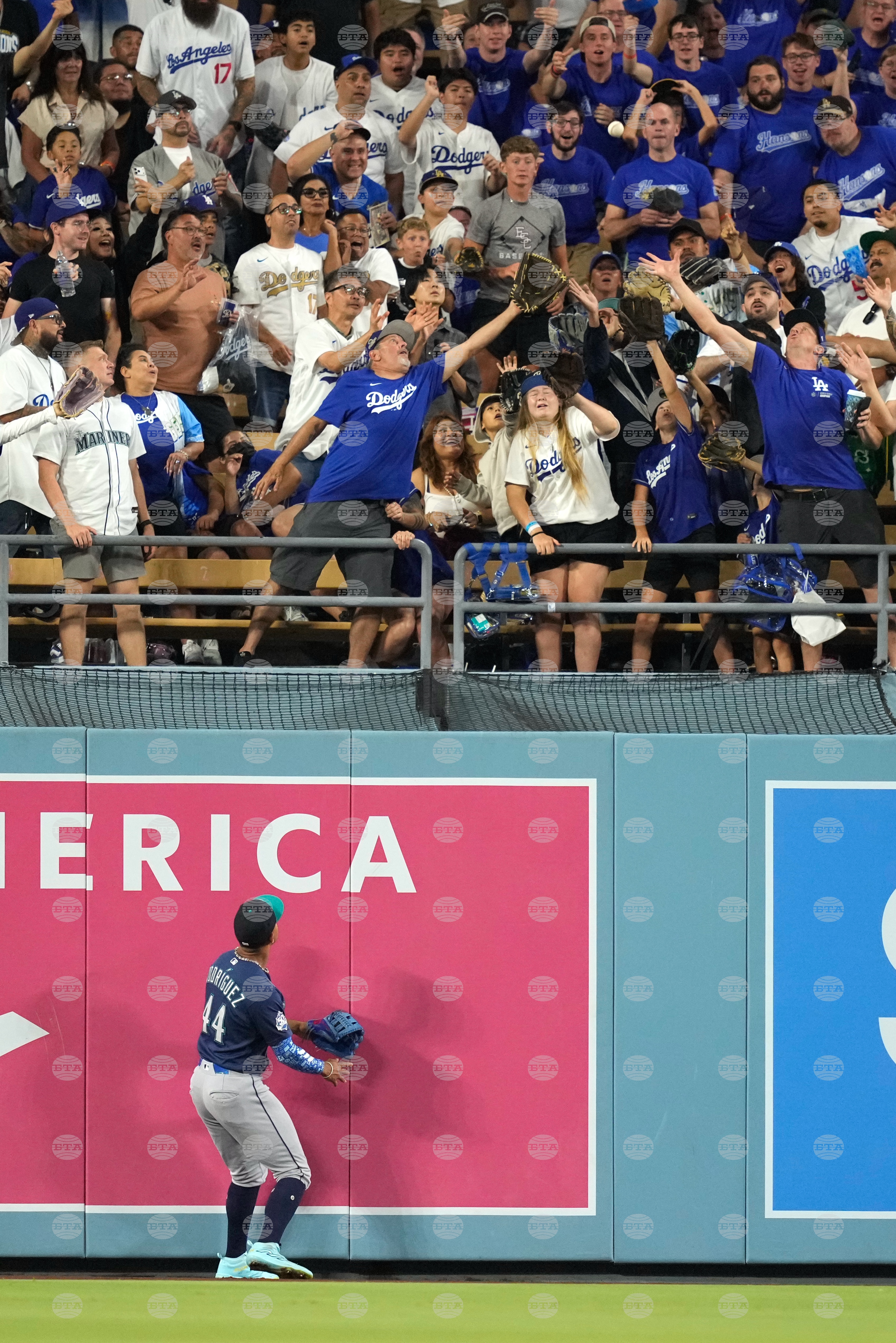 Mariners Dodgers Baseball