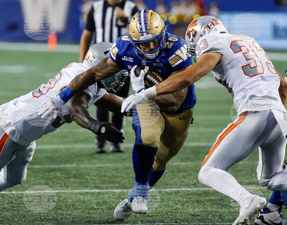 CFL Lions Blue Bombers Football