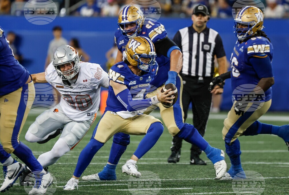 CFL Lions Blue Bombers Football