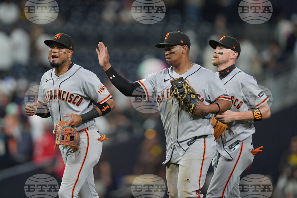 Giants Padres Baseball