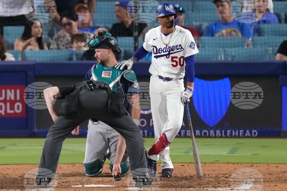 Mariners Dodgers Baseball