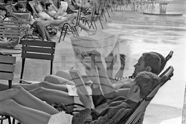 На разходка в Международния младежки център в Приморско през 1966 година