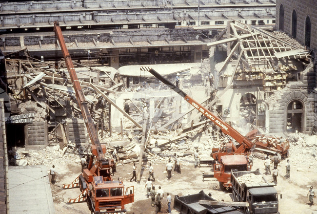 На 2 август 1980 г. е извършен атентатът на гарата в Болоня