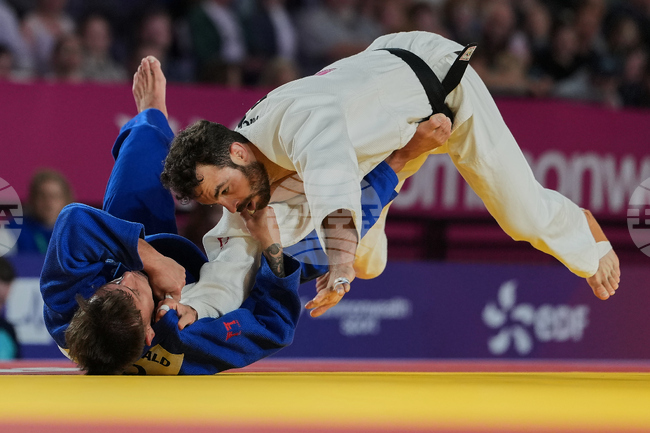 APTOPIX Britain Commonwealth Games Judo
