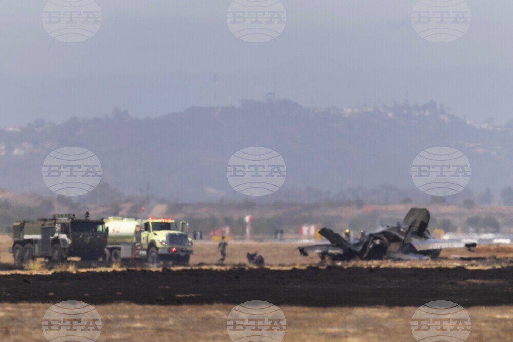 Military Jet Crash California