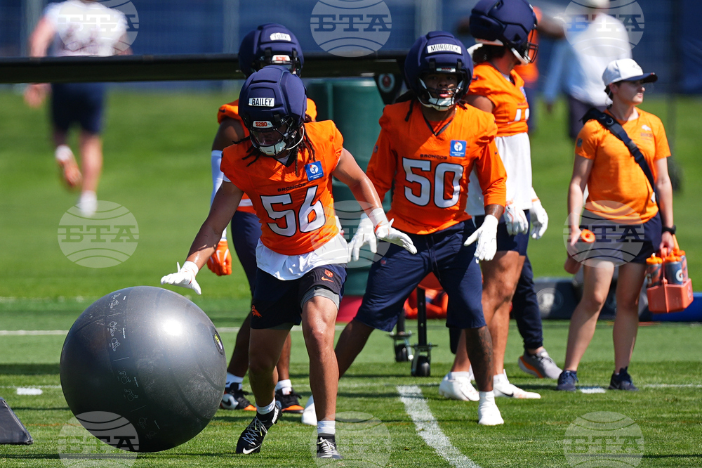 Broncos Camp Football