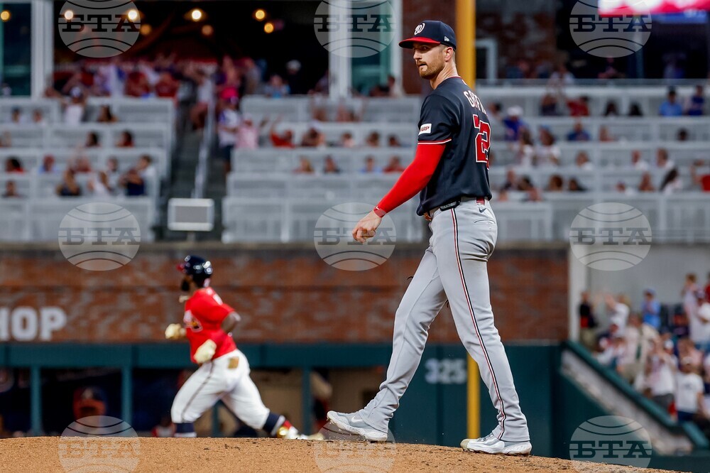 Nationals Braves Baseball