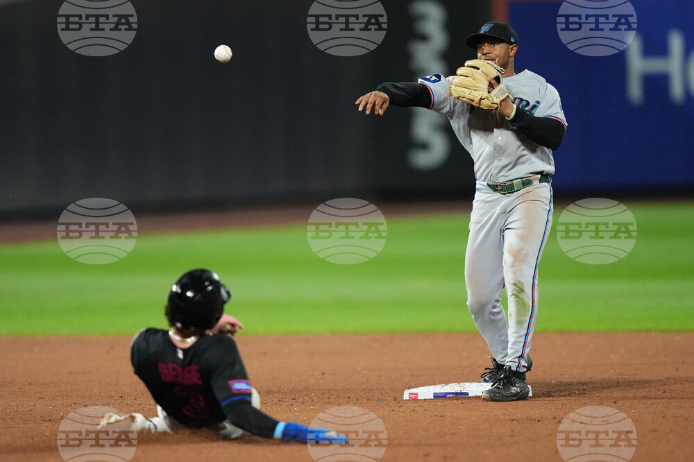 Marlins Mets Baseball