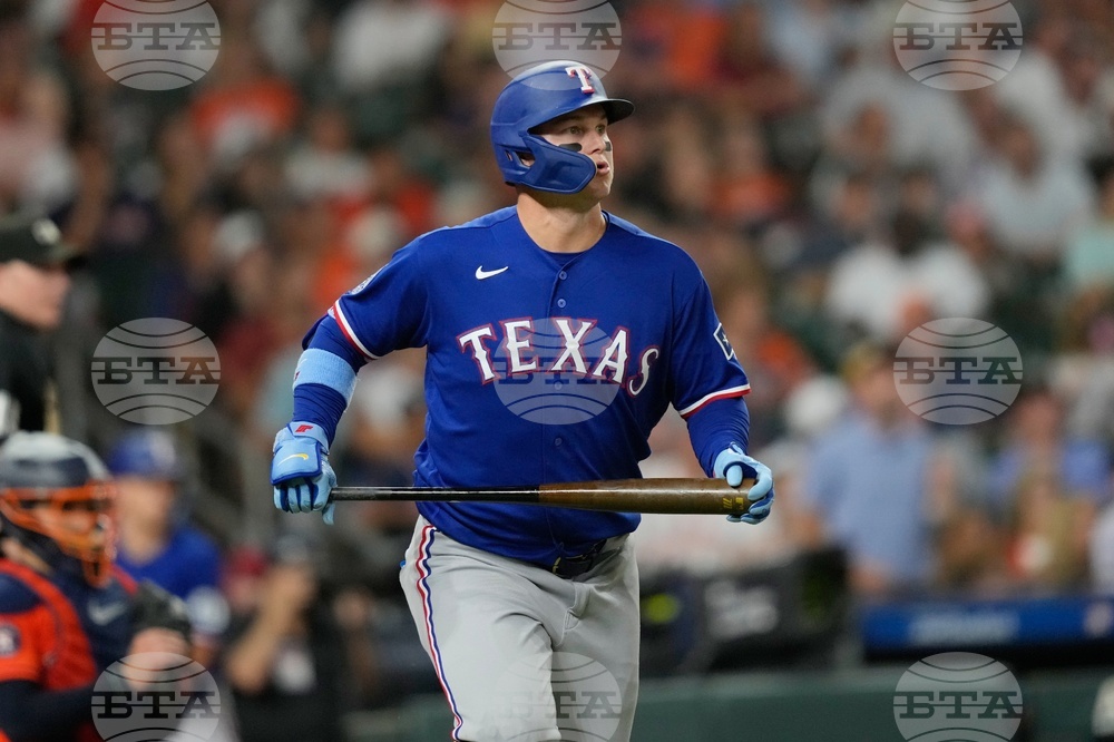 Rangers Astros Baseball