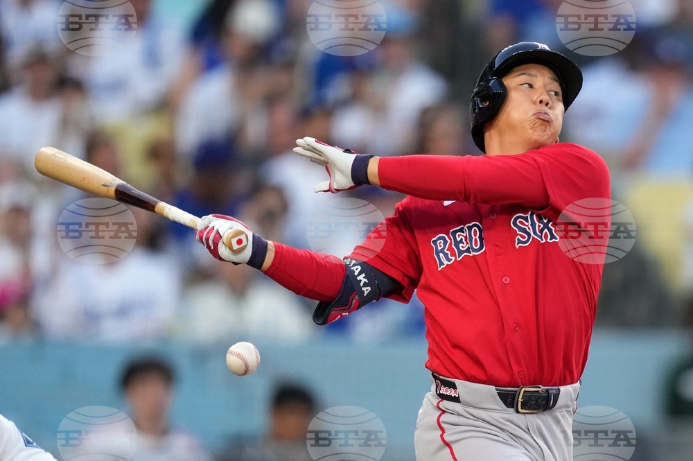 Red Sox Dodgers Baseball