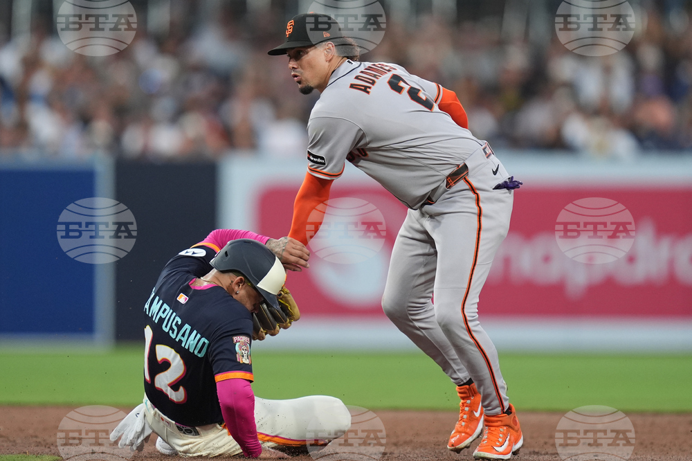 Giants Padres Baseball