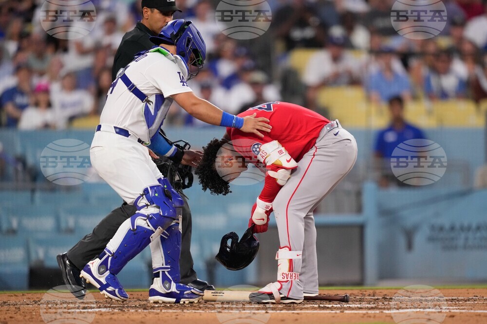 Red Sox Dodgers Baseball