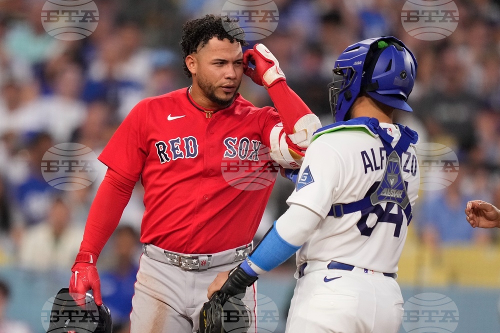 Red Sox Dodgers Baseball
