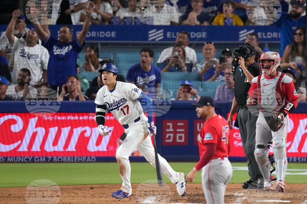 Red Sox Dodgers Baseball