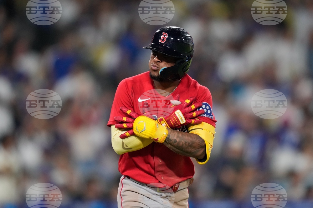 Red Sox Dodgers Baseball