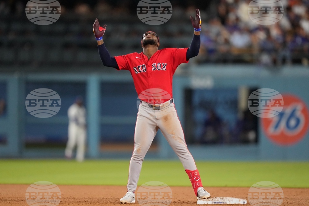 Red Sox Dodgers Baseball