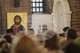 Храм „Света София Премъдрост Божия“ - чудотворна икона - посрещане