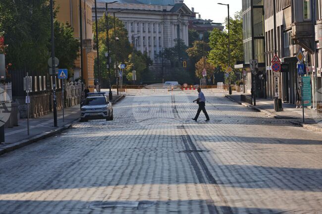 Булевард „Цар Освободител“ - пешеходна зона