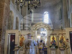 Храм „Света София Премъдрост Божия“ - чудотворна икона - патриаршеска света литургия