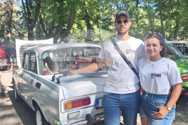Разград - ретро автомобили - парад