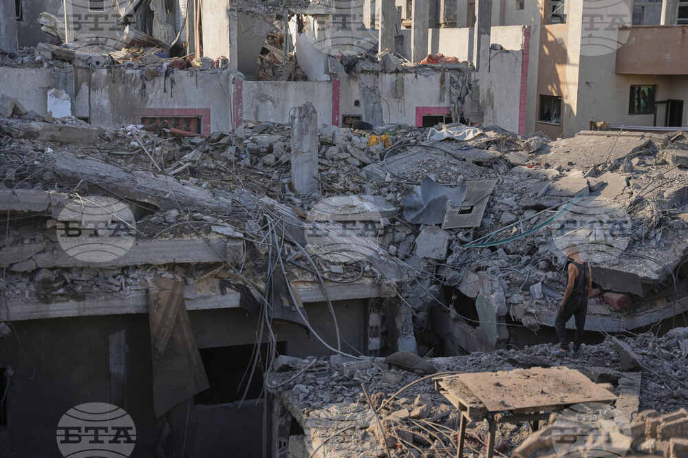 CORRECTION Israel Palestinians Gaza
