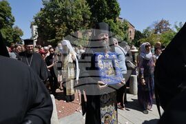 Чудотворна икона на света Богородица - Хавайска - литийно шествие