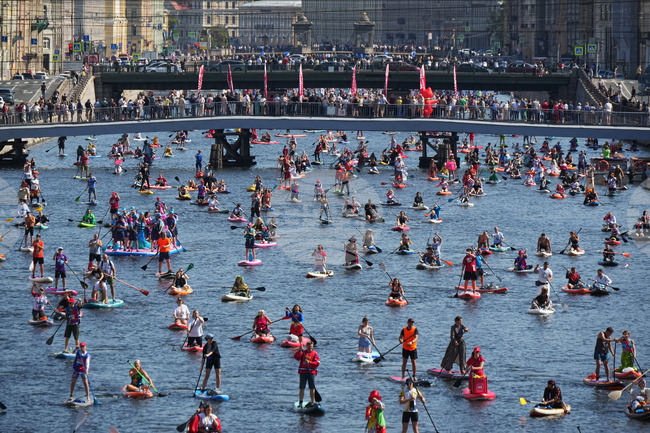 APTOPIX Russia SUP-Boards Festival
