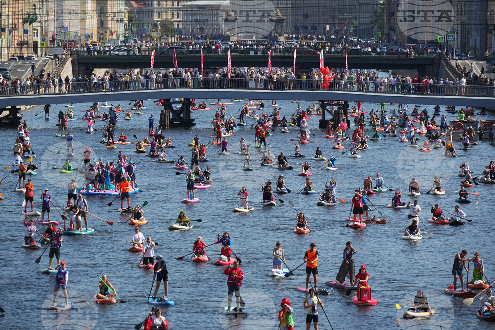 APTOPIX Russia SUP-Boards Festival