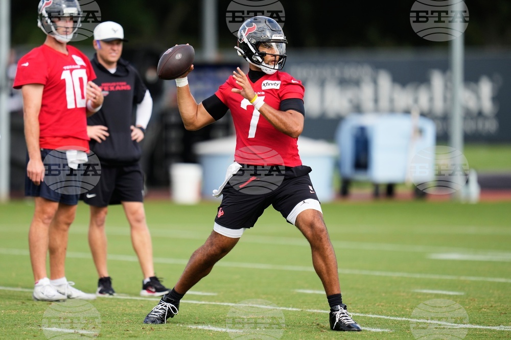 Texans Camp Football