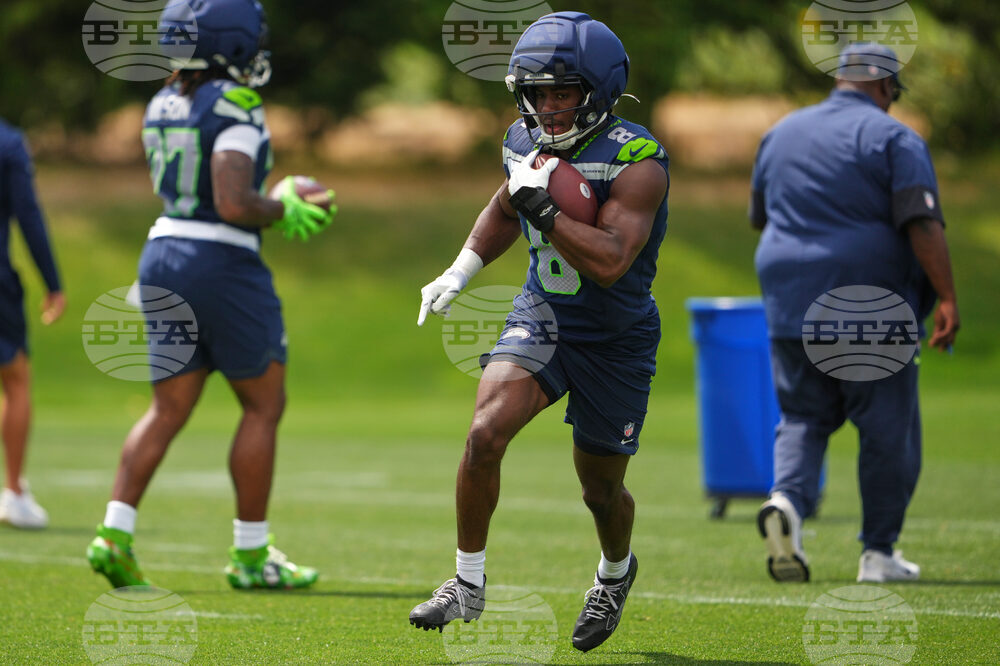 Seahawks Camp Football