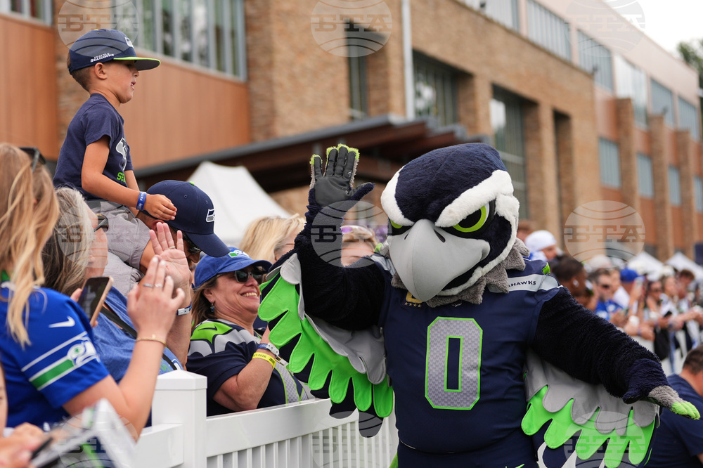 Seahawks Camp Football