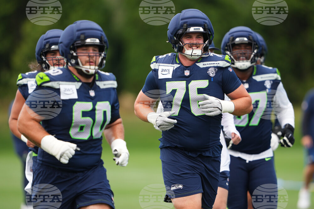 Seahawks Camp Football