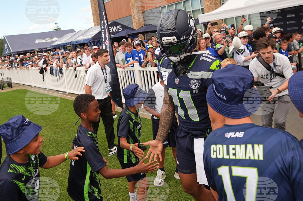 Seahawks Camp Football